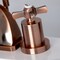 Kingston Brass KS494ZXAC Millennium 8" Widespread Bathroom Faucet, Antique Copper KS494ZXAC - alternate 4